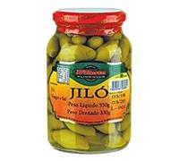 Jiló légumes, verre 550g (poids égoutté 330g) - Mini Jiló D´HORTA 550g
