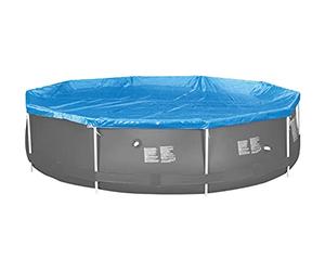 Jilong Avenli Bâche de Piscine Ø 297 pour piscines Rondes en Acier