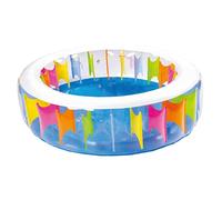 Jilong Piscine jl010628npf - TDP-P75 Astronomiques arc-en-ciel, transparent enfants piscine avec arc-en-ciel Design à l'intérieur, diamètre 190 x 50 cm