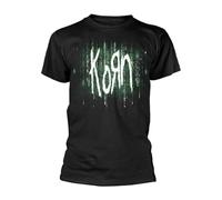 JILSAHDFR Korn Matrix Con licencia Camiseta Hombre Black M