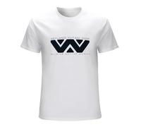 JILSAHDFR Weyland Yutani Aliens T Shirt - Men's Comedy T-Shirt White L