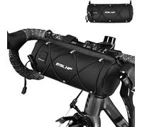 Jilskl Sac De Guidon De Vélo, Sac De Vélo Avant, Sac Handlebar Bandoulière, Convient pour Ranger Votre Téléphone Portable, Alimentation Mobile, Écouteurs sans Fil, Barre Énergétique, Lunettes De Vélo