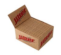 Jilter Smoke Kit, King Size Slim Papers, Tips et Filtres, 32 pièces par carnet 1 boîte (12 cahiers)