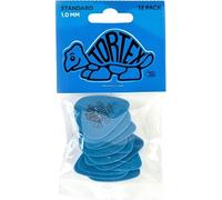 Jim Dunlop Médiators Tortex Standard 418P100 1 mm Bleu Pack de 12
