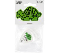Jim Dunlop Médiators Tortex Wedge 0,88 mm sachet de 12 (424P88)