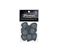 Jim Dunlop Médiators 488P114 Tortex Pitch Noir 1,14 mm Pack de 12