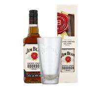 Jim Beam + Glass 0.70 liter Whisky