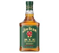 Jim Beam Rye Kentucky Straight Bourbon Whiskey, Whisky Américain 40% - 70cl