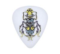 Jim Dunlop Blackline II Alan Forbes, Sachet De 36, Scar, White 0.73 Mm Médiators