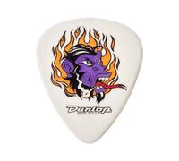 Jim Dunlop Blackline Original Alan Forbes, Sachet De 36, Flame Ape, White, 0.73 Mm Médiators