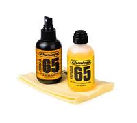 JIM DUNLOP | 6503 System 65 Kit de nettoyage pour corps et clavier guitare, comprend deux chiffons en microfibre.