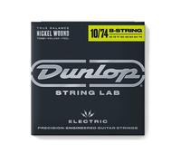 Jim Dunlop Cordes Electriques Nickel Plated Steel Jeux Electric Nickel 10-74 8 Cordes Jeux électriques 8 cordes
