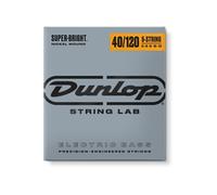 Jim DBSBN40120 Nickel Wound Nickel Plated Steel Light 5C 40-120 Cordes guitares basses 5