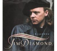 JIM DIAMOND - BROADWAY 7" (45) GERMAN TELDEC 1988 PRO STICKERED SLEEVE (615145AC) PIC SLEEVE