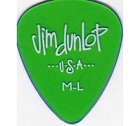 Jim Dunlop 12 x gels Vert Medium Light Gauge médiators