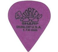 Jim Dunlop 412P114 Tortex Sharp Players Pack 1,14mm par 12,14 Mm 12 Pack Médiators