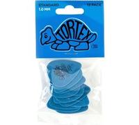 Jim Dunlop Médiators Tortex Standard 418P100 1 mm Bleu Pack de 12