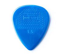 Jim Dunlop Médiators 449F150 Max-Grip Nylon Standard 1,5 mm Lot de 24 gris