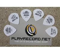 Jim Dunlop 478 Lot de 6 médiators de jazz III, blanc 0,88 mm