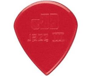 Jim Dunlop 47P3N Nylon Jazz Rouge Par 6