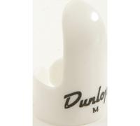 JIM DUNLOP 9011R Cure-doigts en plastique blanc de taille moyenne, 12/sac