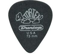 Jim Dunlop – Médiators Pitch Black Standard Tortex 073 – 12 pièces