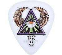 Jim Dunlop Blackline II Alan Forbes, 36 Pack, Tri Eye, White 0.60 Mm Médiators