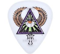 Jim Dunlop Blackline II Alan Forbes, 36 Pack, Tri Eye, White 0.73 Mm Médiators