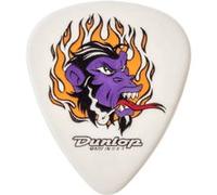 Jim Dunlop Blackline Original Alan Forbes, Sachet De 36, Flame Ape, White, 0.60 Mm Médiators