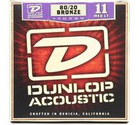 Jim Dunlop Dab56 80/20 Bronze pour guitare acoustique Calibre 56, Medium E Cordes