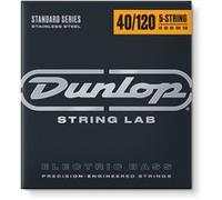 Jim Dunlop DBS40120 Nickel Wound Stainless Steel 5C 40-120 Cordes guitares basses 5
