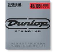 Jim Dunlop - Cordes basse DBSBS45105 - Acier inoxydable super brillant Medium 45-105 (4 cordes)
