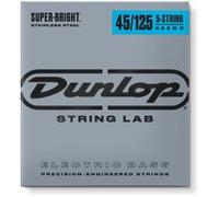 Jim Dunlop DBSBS45125 Stainless Steel Medium 5C 45-125 Cordes guitares basses 5