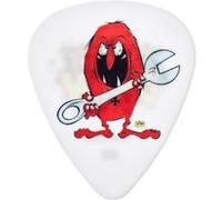 Jim Dunlop Dirty Donny, Sachet De 36, Gremmie, White 0.73 Mm Médiators