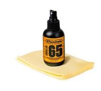 Jim Dunlop - Kit polissage et nettoyant Formula 65 - Spray 100 ml, chiffon microfibre