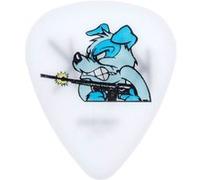 Jim Dunlop Frank Kozik, Sachet De 36, Anger Management Issues, White 1.00 Mm Médiators