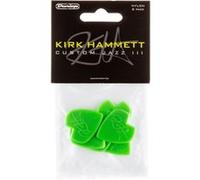 Jim Dunlop Médiators Kirk Hammet Jazz III 47PKH3N Rouge Épais, sachet de 6