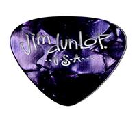 JIM DUNLOP Lot de 12 médiators classiques en celluloïd - Violet nacré