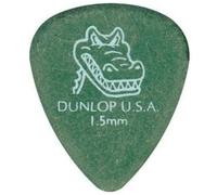 Jim Dunlop - Lot de 6 médiators Gator, vert, 1,5 mm