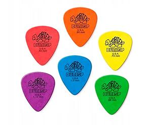 Jim Dunlop - Lot de 6 Médiators Tortex