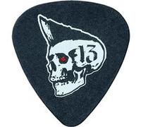 Jim Lucky 13 Series Ii, Sachet De 36 #10 Psychobilly, Black, 0.73 Mm Médiators