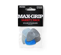 Jim Dunlop Max-Grip Lot de 12 médiators standard en nylon