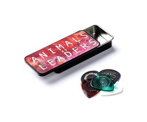 Jim Dunlop Médiator Animals as Leaders boîte de 6 AALPT01 Couleurs Assorties