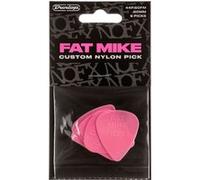 Jim Dunlop – Médiator Fat Mike Custom Nylon 0,60 mm – sachet de 6