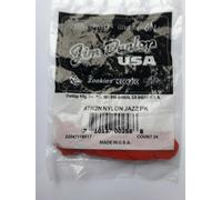 Jim Dunlop Médiators Pack de 24 Rouge Nylon Jazz II 1.18 mm 47R2N Rouge.