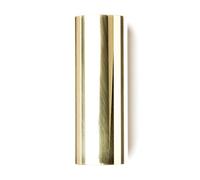Jim Dunlop Glissière en laiton 222 – 19 x 22 x 60 mm – Médium doré