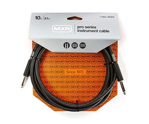 JIM DUNLOP MXR Câble Instrument Série Pro 10 pieds | 3,1 m, Droit 1/4 de pouce (DCIX10)