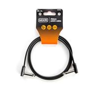 JIM DUNLOP MXR Câble Patch Ruban, 3 pieds | 0,9 m, Angle Droit 1/4 de pouce, 90 cm (DCPR3)