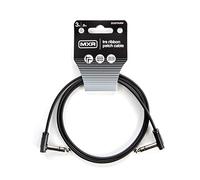 JIM DUNLOP MXR Câble Patch TRS Ruban 3 pieds | 0,9 m, Angle Droit 1/4 de pouce, 90cm (DCISTR3RR)