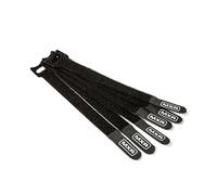 JIM DUNLOP MXR DCWRAP6 Lot de 6 câbles Noir